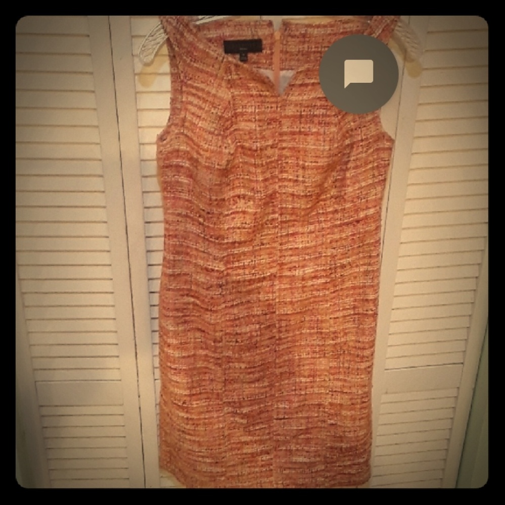 NWOT TALBOT TWEED SHEATH DRESS